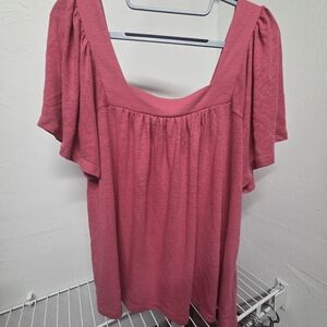 Banana Republic Rose Square Neck Blouse